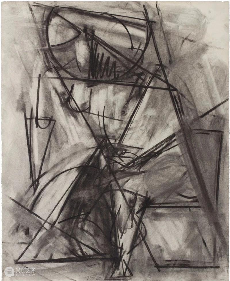 瑞士巴塞尔｜李·克拉斯纳 Lee Krasner: Charcoals Krasner Charcoals 瑞士巴塞尔 李·克拉斯 李·卡拉斯纳 木炭 巴塞尔 艺术展 地址 Messe 崇真艺客