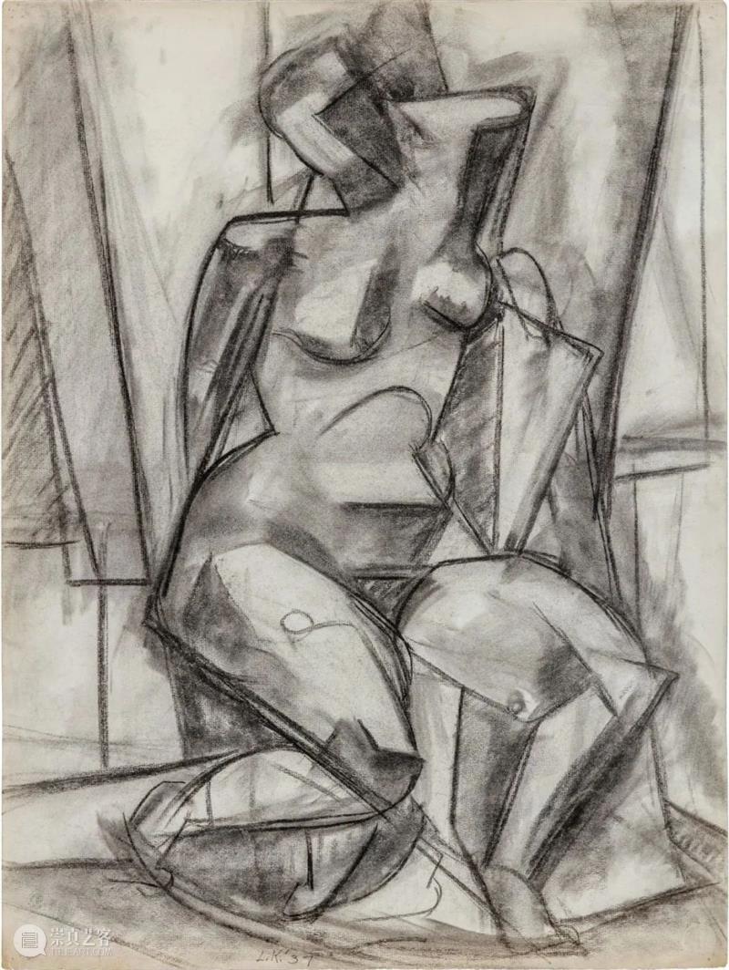 瑞士巴塞尔｜李·克拉斯纳 Lee Krasner: Charcoals Krasner Charcoals 瑞士巴塞尔 李·克拉斯 李·卡拉斯纳 木炭 巴塞尔 艺术展 地址 Messe 崇真艺客