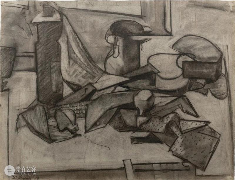 瑞士巴塞尔｜李·克拉斯纳 Lee Krasner: Charcoals Krasner Charcoals 瑞士巴塞尔 李·克拉斯 李·卡拉斯纳 木炭 巴塞尔 艺术展 地址 Messe 崇真艺客