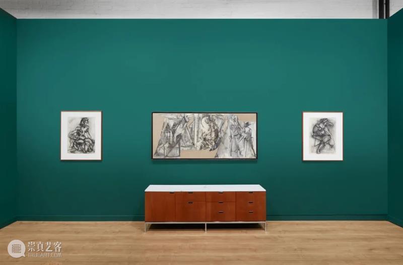 瑞士巴塞尔｜李·克拉斯纳 Lee Krasner: Charcoals Krasner Charcoals 瑞士巴塞尔 李·克拉斯 李·卡拉斯纳 木炭 巴塞尔 艺术展 地址 Messe 崇真艺客