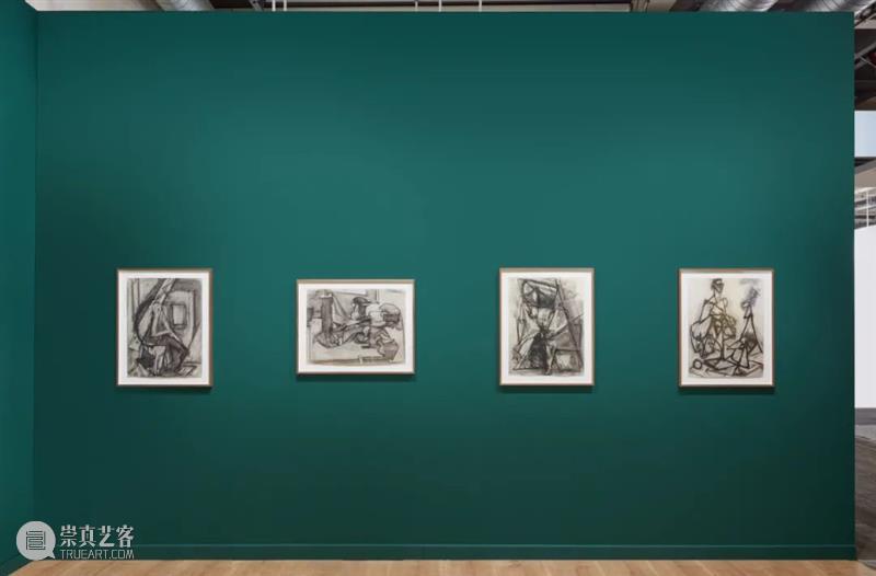 瑞士巴塞尔｜李·克拉斯纳 Lee Krasner: Charcoals Krasner Charcoals 瑞士巴塞尔 李·克拉斯 李·卡拉斯纳 木炭 巴塞尔 艺术展 地址 Messe 崇真艺客