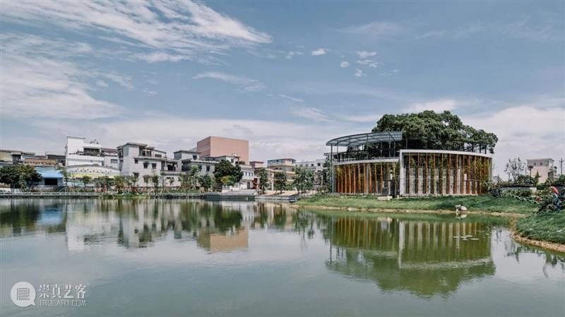 湖边半扇，榕驿 / 新岭南园林研究所 湖边 榕驿 岭南园林研究所 翁子添 翁子 村口 古榕 岭南 村落 标识性 崇真艺客