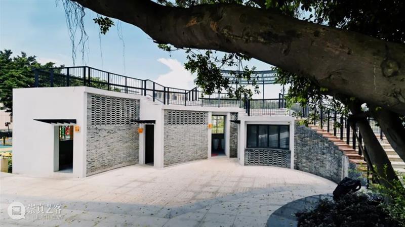 湖边半扇，榕驿 / 新岭南园林研究所 湖边 榕驿 岭南园林研究所 翁子添 翁子 村口 古榕 岭南 村落 标识性 崇真艺客