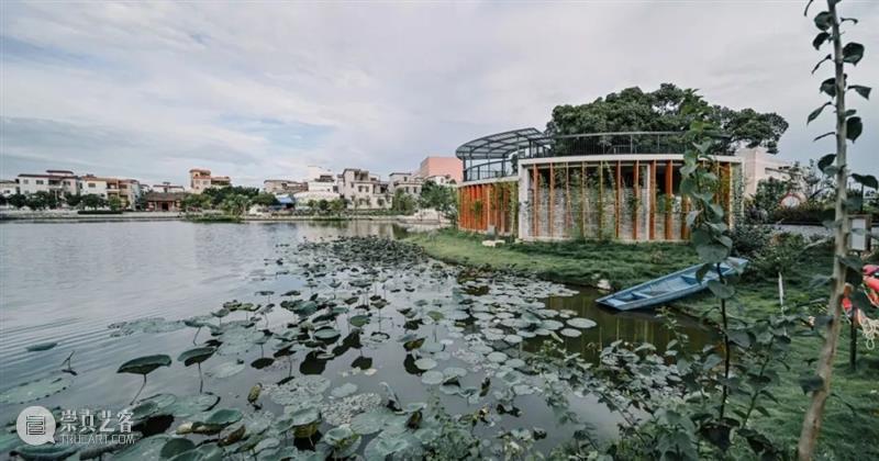 湖边半扇，榕驿 / 新岭南园林研究所 湖边 榕驿 岭南园林研究所 翁子添 翁子 村口 古榕 岭南 村落 标识性 崇真艺客