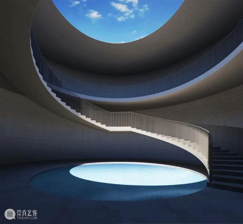 安藤忠雄第四个礼堂‘诗之礼堂’,将于广东河源建造 礼堂 安藤忠雄 于广东 河源 鸟瞰 河畔 效果图 建筑 研究所 风之教堂 崇真艺客