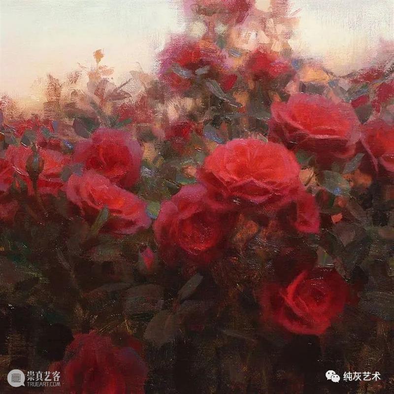 花开的时候 时候 美国 画家 Daniel 色彩 花卉 画笔 表现力 风景 人物 崇真艺客