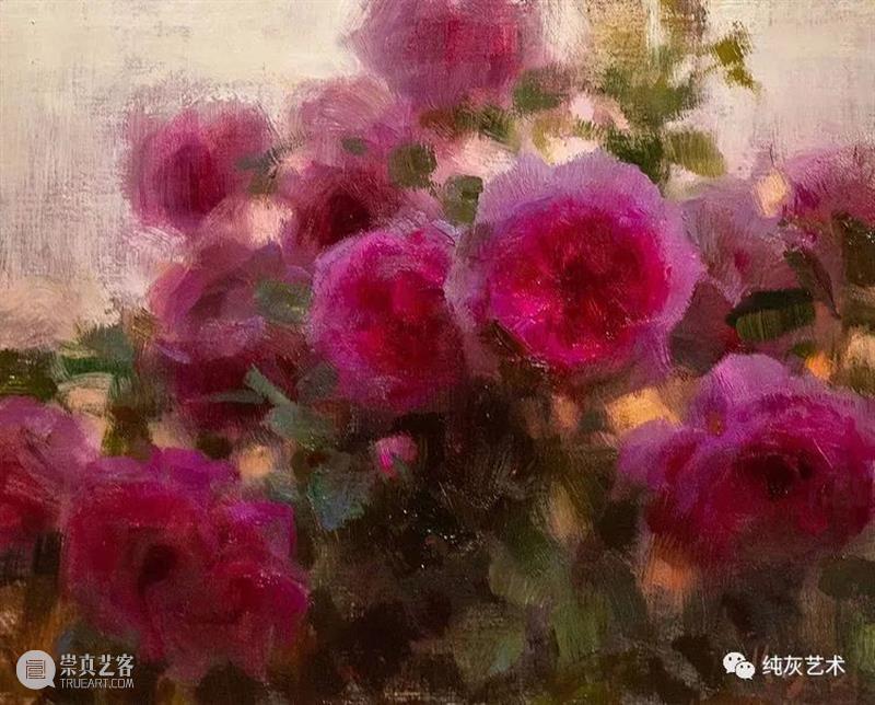 花开的时候 时候 美国 画家 Daniel 色彩 花卉 画笔 表现力 风景 人物 崇真艺客