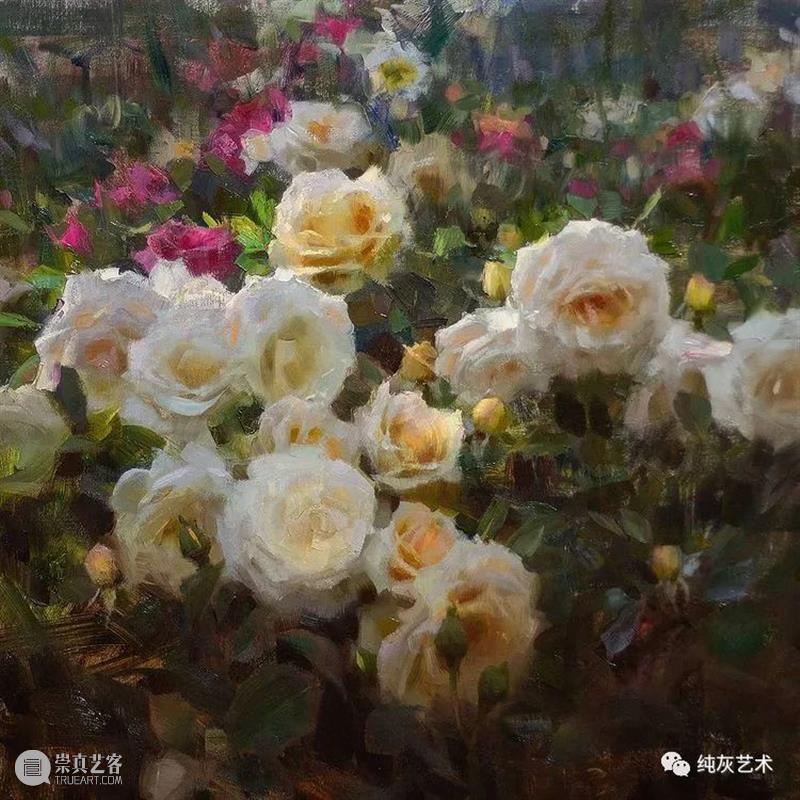 花开的时候 时候 美国 画家 Daniel 色彩 花卉 画笔 表现力 风景 人物 崇真艺客