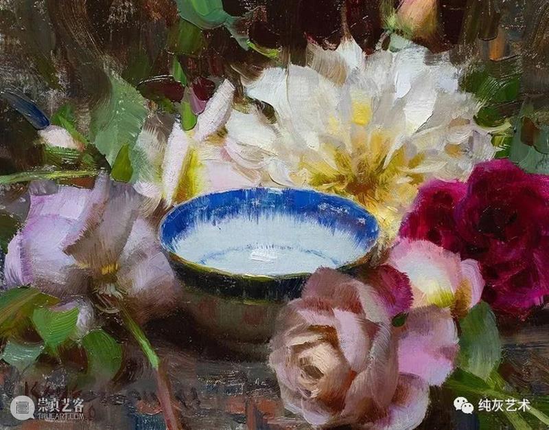 花开的时候 时候 美国 画家 Daniel 色彩 花卉 画笔 表现力 风景 人物 崇真艺客