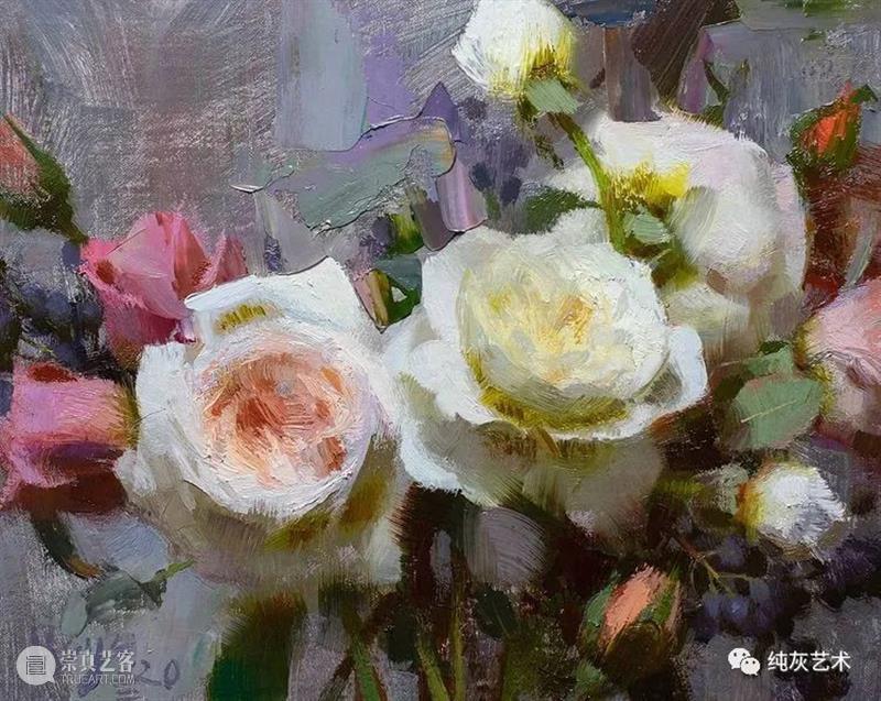 花开的时候 时候 美国 画家 Daniel 色彩 花卉 画笔 表现力 风景 人物 崇真艺客