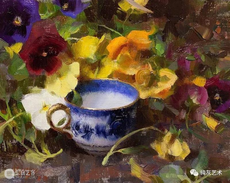 花开的时候 时候 美国 画家 Daniel 色彩 花卉 画笔 表现力 风景 人物 崇真艺客