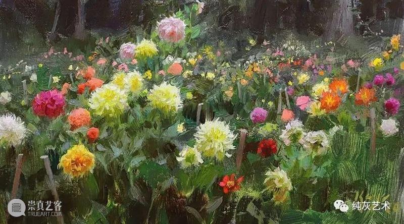 花开的时候 时候 美国 画家 Daniel 色彩 花卉 画笔 表现力 风景 人物 崇真艺客