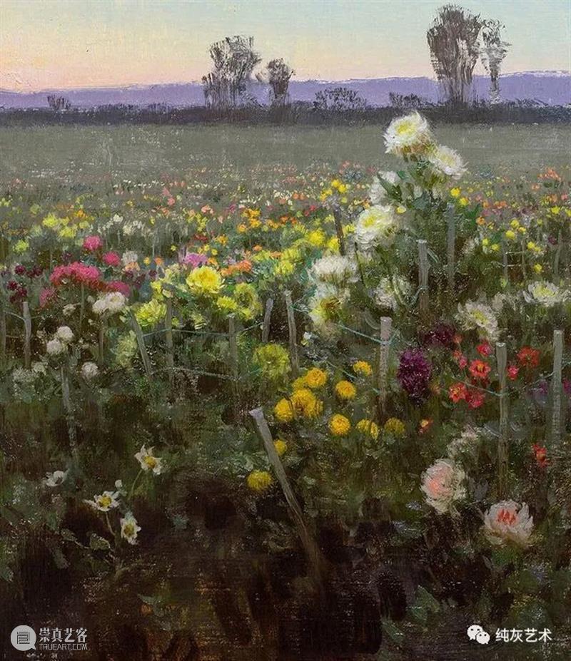 花开的时候 时候 美国 画家 Daniel 色彩 花卉 画笔 表现力 风景 人物 崇真艺客