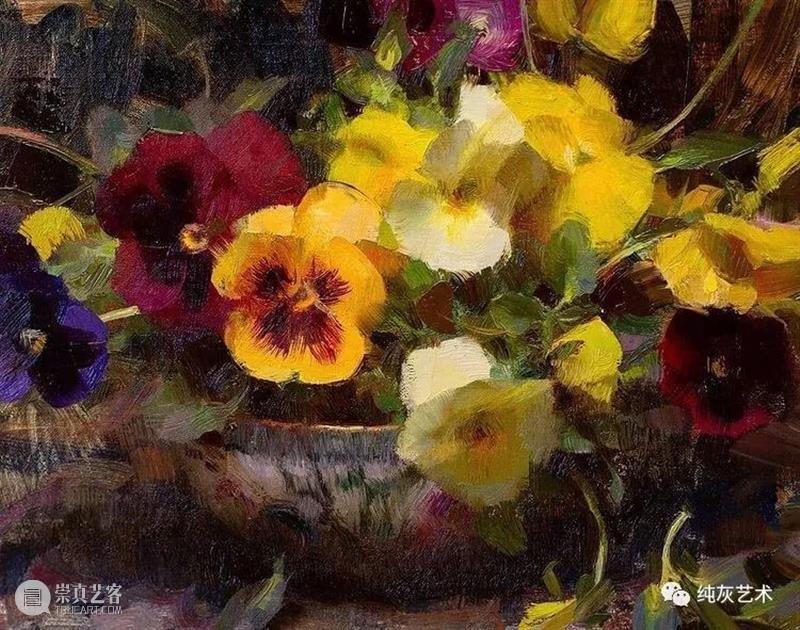 花开的时候 时候 美国 画家 Daniel 色彩 花卉 画笔 表现力 风景 人物 崇真艺客