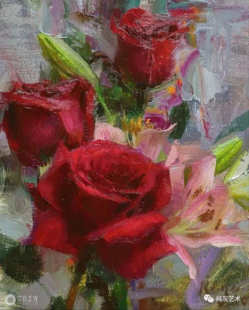 花开的时候 时候 美国 画家 Daniel 色彩 花卉 画笔 表现力 风景 人物 崇真艺客
