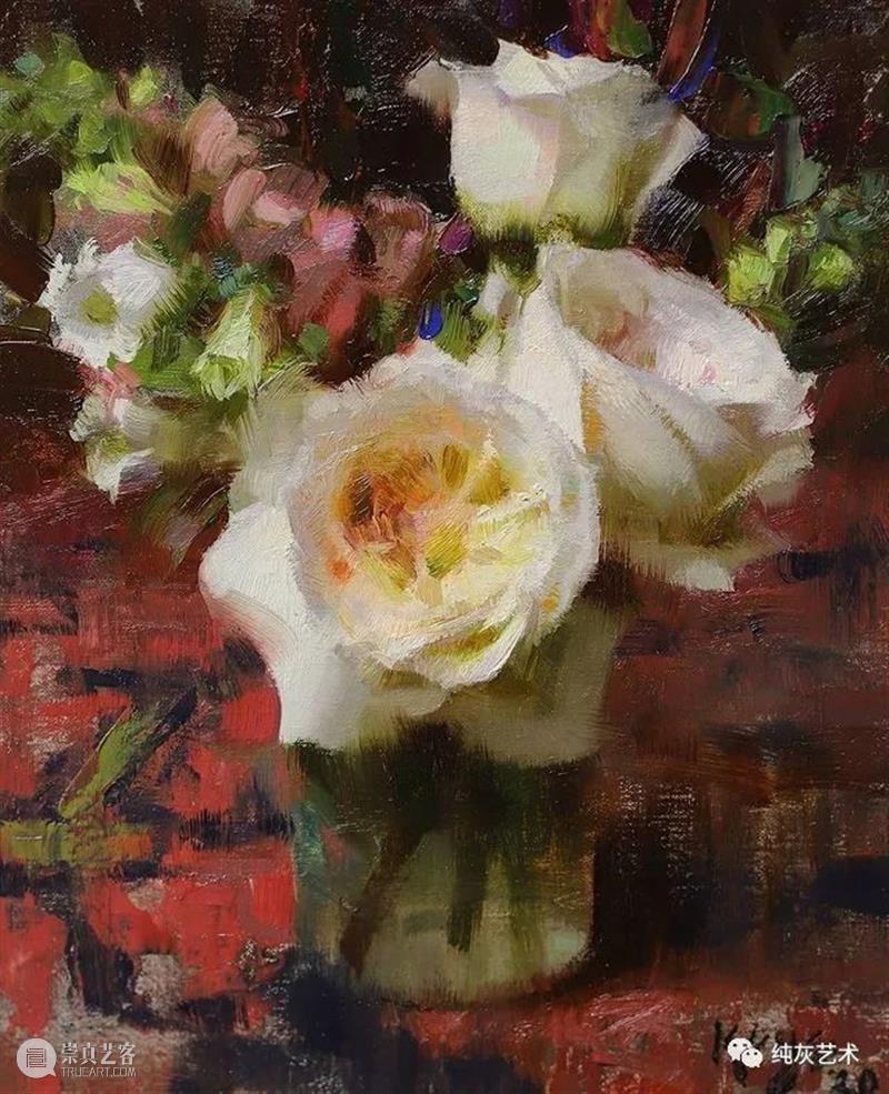 花开的时候 时候 美国 画家 Daniel 色彩 花卉 画笔 表现力 风景 人物 崇真艺客