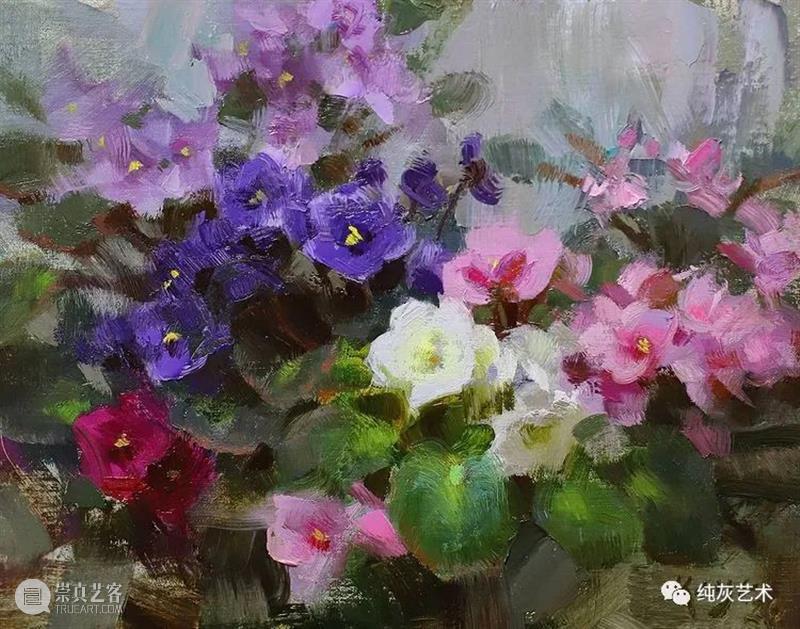 花开的时候 时候 美国 画家 Daniel 色彩 花卉 画笔 表现力 风景 人物 崇真艺客