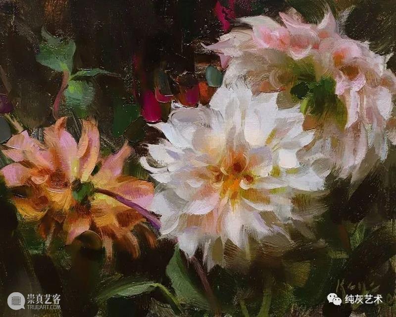 花开的时候 时候 美国 画家 Daniel 色彩 花卉 画笔 表现力 风景 人物 崇真艺客