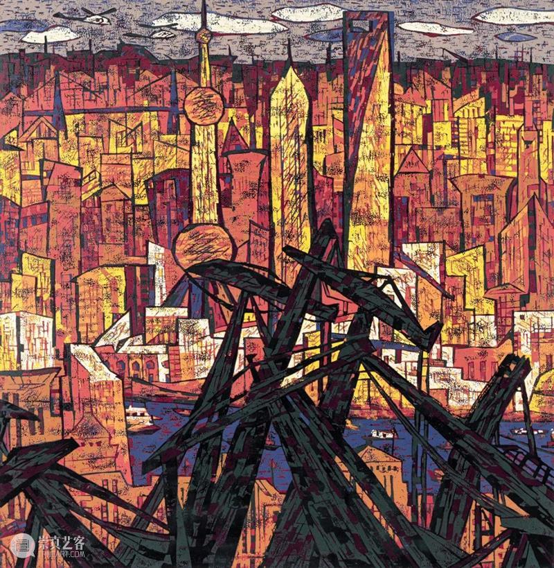 【中华艺术宫 | 展览】“岁月如金——馆藏金祥龙版画作品展”10月1日起亮相 岁月如金 版画 作品展 中华艺术宫 上海美术馆 观众 金祥龙 惊飞 作品 精选馆 崇真艺客