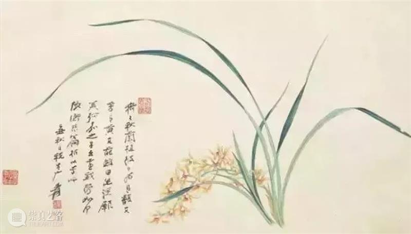 绘画丨18幅张大千国画兰花图 国画 张大千 兰花 绘画 上方 中国舞台美术学会 右上 星标 本文 兰花图 崇真艺客