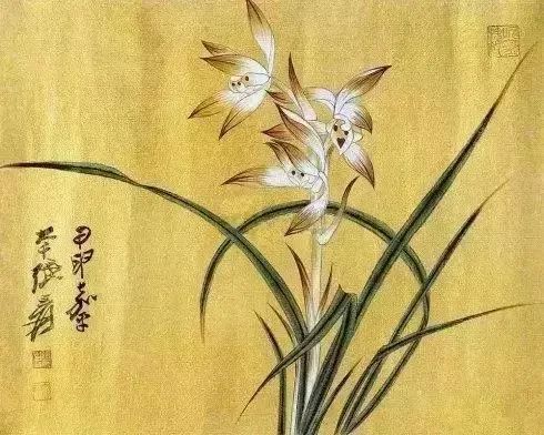 绘画丨18幅张大千国画兰花图 国画 张大千 兰花 绘画 上方 中国舞台美术学会 右上 星标 本文 兰花图 崇真艺客