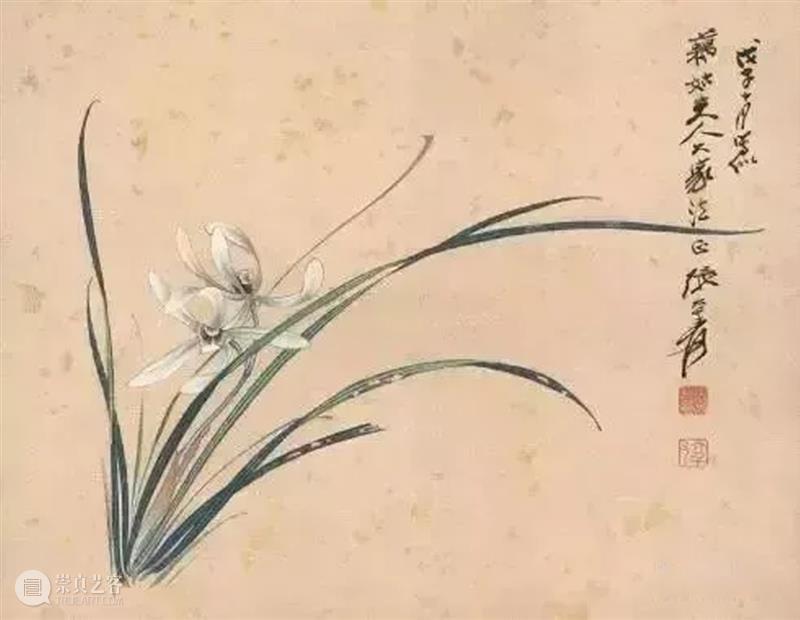 绘画丨18幅张大千国画兰花图 国画 张大千 兰花 绘画 上方 中国舞台美术学会 右上 星标 本文 兰花图 崇真艺客