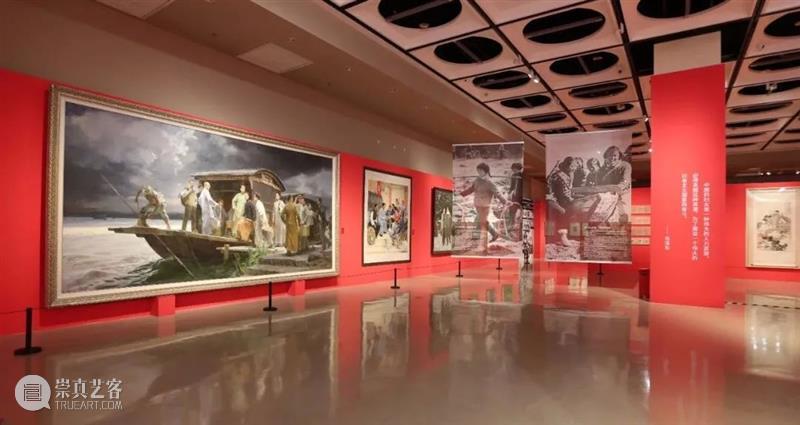红色看点 | 2021国庆节ZAM展览特别回顾 红色 看点 ZAM 中国共产党 浙江美术馆 工作 以来 成果 01星驰潮涌 主题 崇真艺客