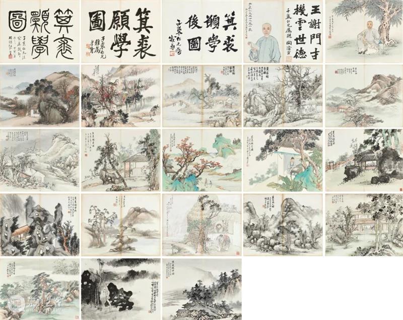 香港蘇富比中国书画拍卖 | 册页、手卷精选 册页 手卷 书画 香港 蘇富比 中国 何绍基 隶书 白石神君碑 水墨 崇真艺客