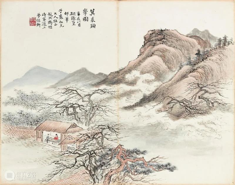 香港蘇富比中国书画拍卖 | 册页、手卷精选 册页 手卷 书画 香港 蘇富比 中国 何绍基 隶书 白石神君碑 水墨 崇真艺客