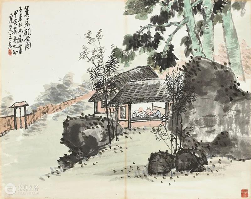 香港蘇富比中国书画拍卖 | 册页、手卷精选 册页 手卷 书画 香港 蘇富比 中国 何绍基 隶书 白石神君碑 水墨 崇真艺客