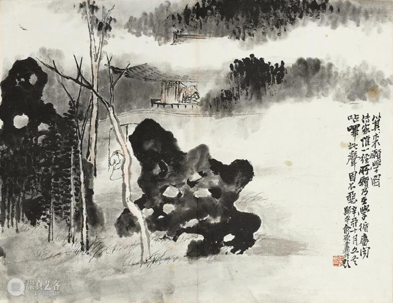 香港蘇富比中国书画拍卖 | 册页、手卷精选 册页 手卷 书画 香港 蘇富比 中国 何绍基 隶书 白石神君碑 水墨 崇真艺客