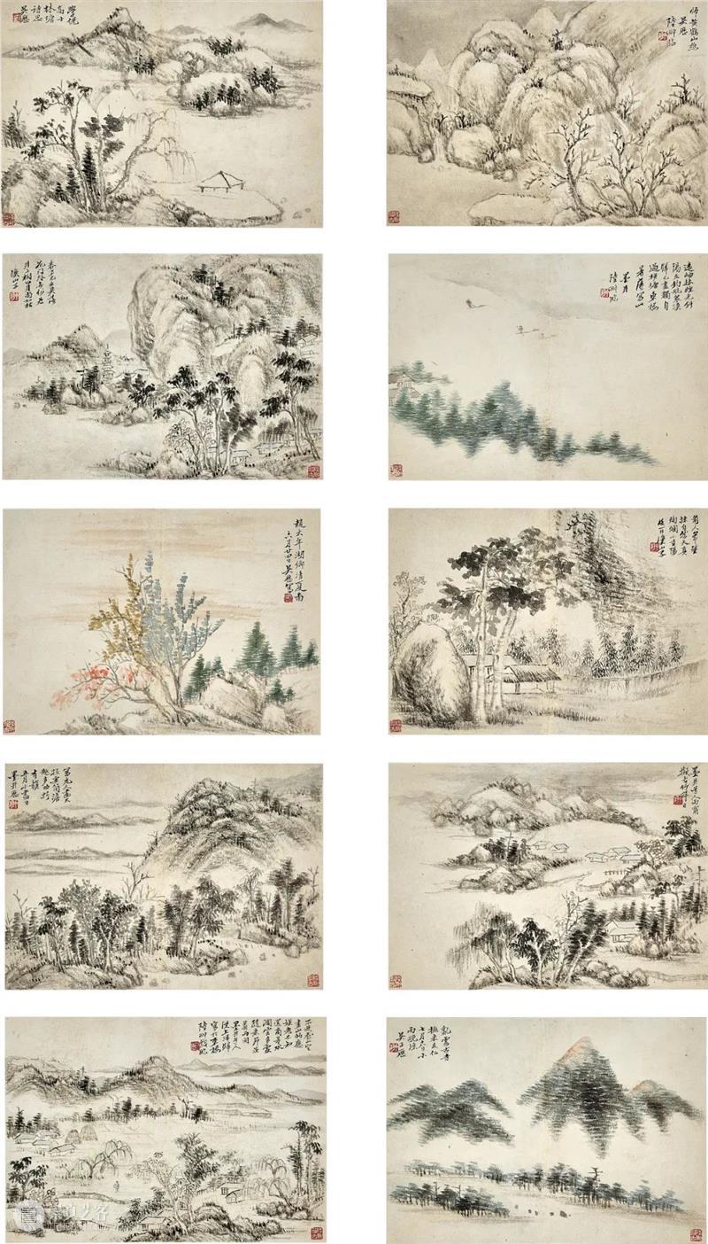 香港蘇富比中国书画拍卖 | 册页、手卷精选 册页 手卷 书画 香港 蘇富比 中国 何绍基 隶书 白石神君碑 水墨 崇真艺客
