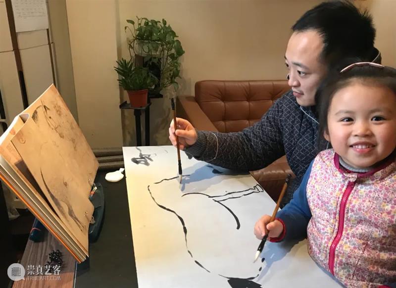 美博美术馆 | 陈研&陈清扬 · 我为什么让女儿对着艺术史画画 崇真艺客