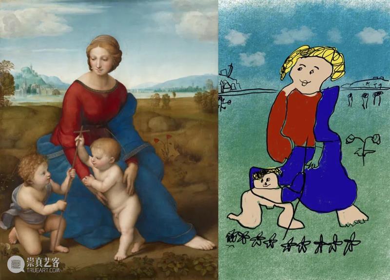 美博美术馆 | 陈研&陈清扬 · 我为什么让女儿对着艺术史画画 崇真艺客