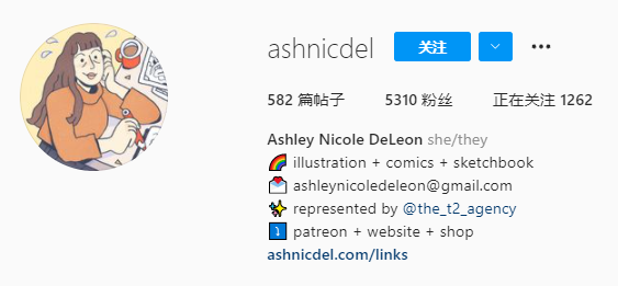 独特的插画风格，色彩搭配很舒服 ！—— Ashley Nicole Deleon作品 风格 色彩 Ashley Deleon 作品 END 崇真艺客