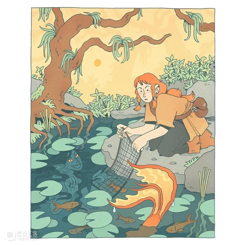 独特的插画风格，色彩搭配很舒服 ！—— Ashley Nicole Deleon作品 风格 色彩 Ashley Deleon 作品 END 崇真艺客