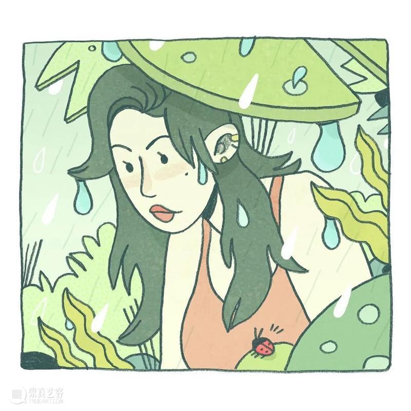 独特的插画风格，色彩搭配很舒服 ！—— Ashley Nicole Deleon作品 风格 色彩 Ashley Deleon 作品 END 崇真艺客