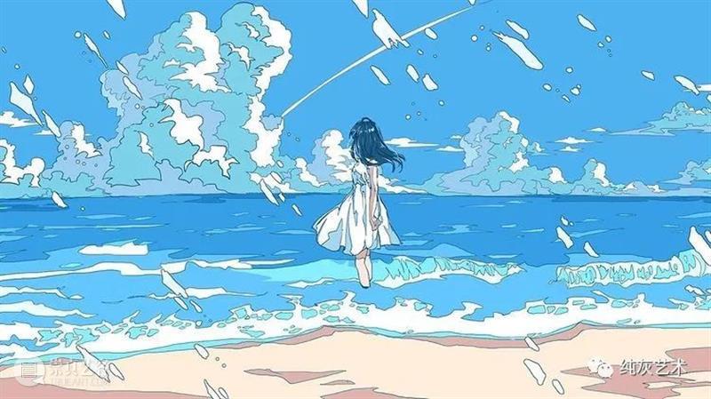粉蓝色的回忆 蓝色 回忆 插画师 画面 气泡 海底 梦幻 场景 动漫 模样 崇真艺客