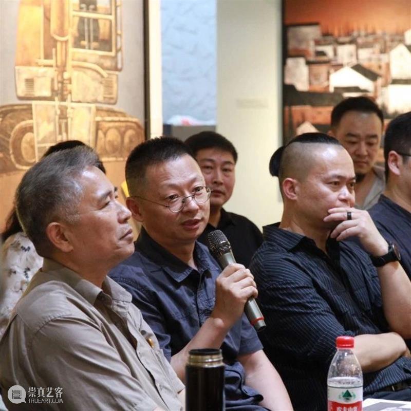 国庆特刊|「岁月如斯的静霭」周华明油画展—学术研讨会回顾(上) 学术 研讨会 周华明 岁月 油画展 特刊 张文 王晓东 主办单位 苏州市美术家协会 崇真艺客