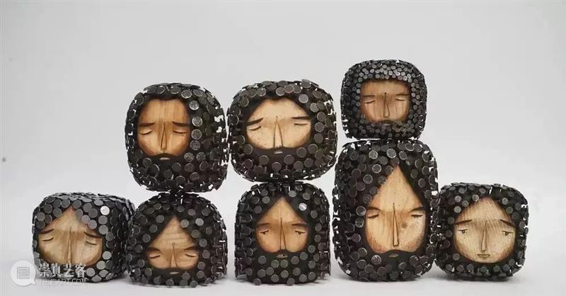 雕塑丨童趣十足！艺术家Jaime Molina的钉子木雕 雕塑 艺术家 Molina 钉子 童趣 木雕 上方 中国舞台美术学会 右上 星标 崇真艺客