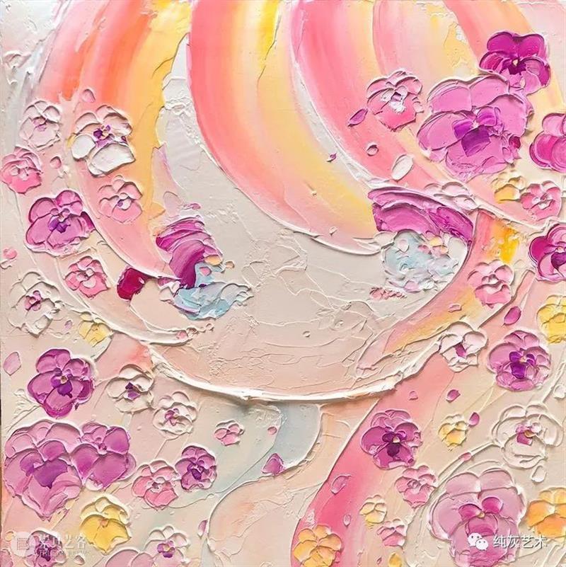 卡哇伊女孩头像 头像 女孩 日本 画师 小田望楓 刮刀 丙烯 人物画 画面 色彩 崇真艺客