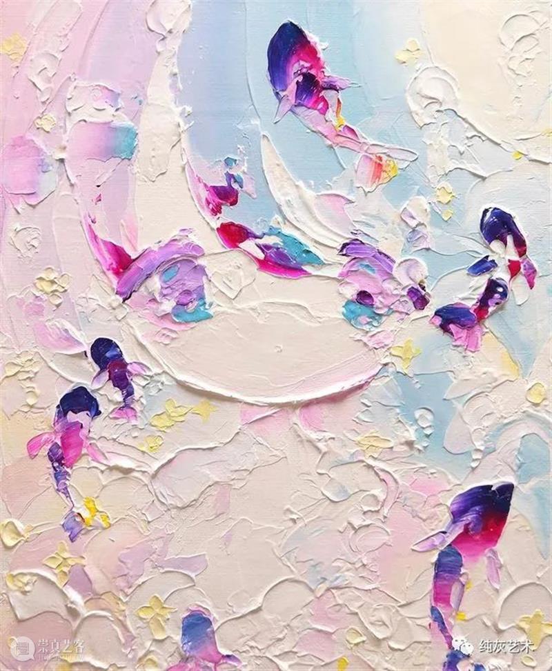 卡哇伊女孩头像 头像 女孩 日本 画师 小田望楓 刮刀 丙烯 人物画 画面 色彩 崇真艺客