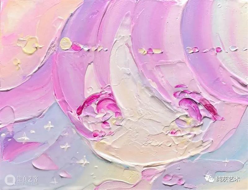 卡哇伊女孩头像 头像 女孩 日本 画师 小田望楓 刮刀 丙烯 人物画 画面 色彩 崇真艺客