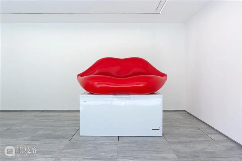 画廊展出｜贝唐 · 拉维耶标志性的叠加物品系列之“嘴唇/海尔，2005” 贝唐 拉维耶 嘴唇 海尔 画廊 物品 系列 标志性 现场 卡迈勒 崇真艺客
