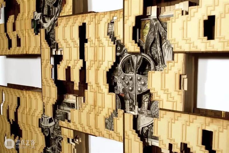 绘画丨书的雕塑家Brian dettmer——将你不看的书，再次创作 绘画 Brian 雕塑家 dettmer 上方 中国舞台美术学会 右上 星标 本文 巨匠 崇真艺客