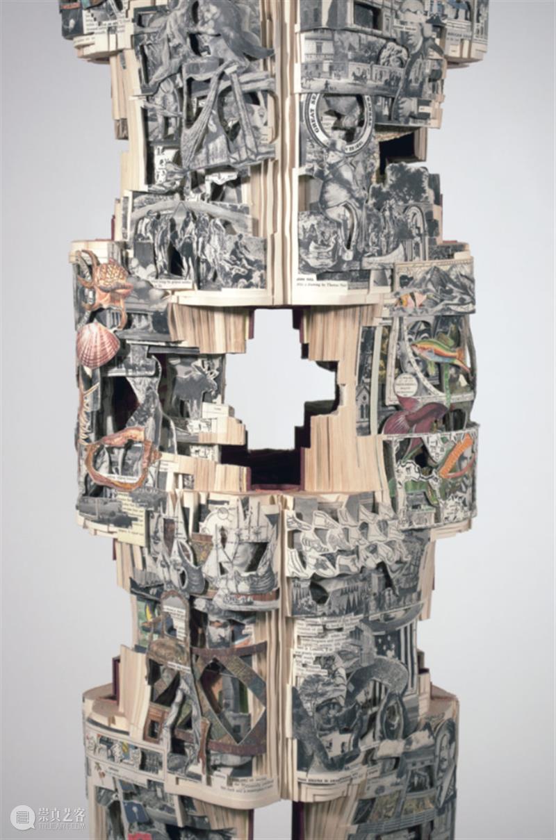 绘画丨书的雕塑家Brian dettmer——将你不看的书，再次创作 绘画 Brian 雕塑家 dettmer 上方 中国舞台美术学会 右上 星标 本文 巨匠 崇真艺客