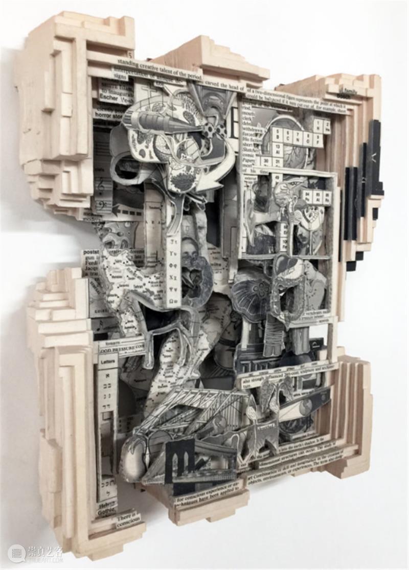 绘画丨书的雕塑家Brian dettmer——将你不看的书，再次创作 绘画 Brian 雕塑家 dettmer 上方 中国舞台美术学会 右上 星标 本文 巨匠 崇真艺客