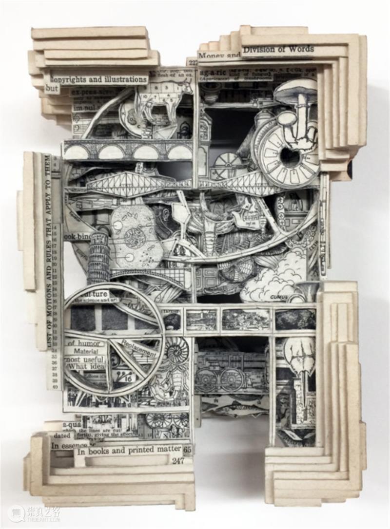 绘画丨书的雕塑家Brian dettmer——将你不看的书，再次创作 绘画 Brian 雕塑家 dettmer 上方 中国舞台美术学会 右上 星标 本文 巨匠 崇真艺客