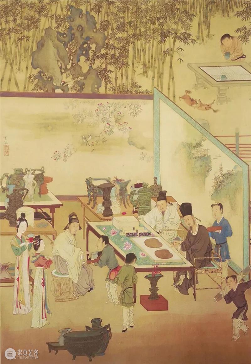 博古图中的物与人 博古图 物与人 大观 初年 古代青铜器 金石学 著作 宣和博古图 该书 皇室 崇真艺客