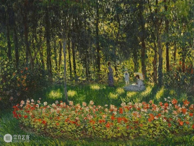 醉人花园美景：探索莫奈的绚丽花园画作 花园 莫奈 画作 美景 克劳德·莫奈 Monet 作品 艺术家 家人 artiste 崇真艺客
